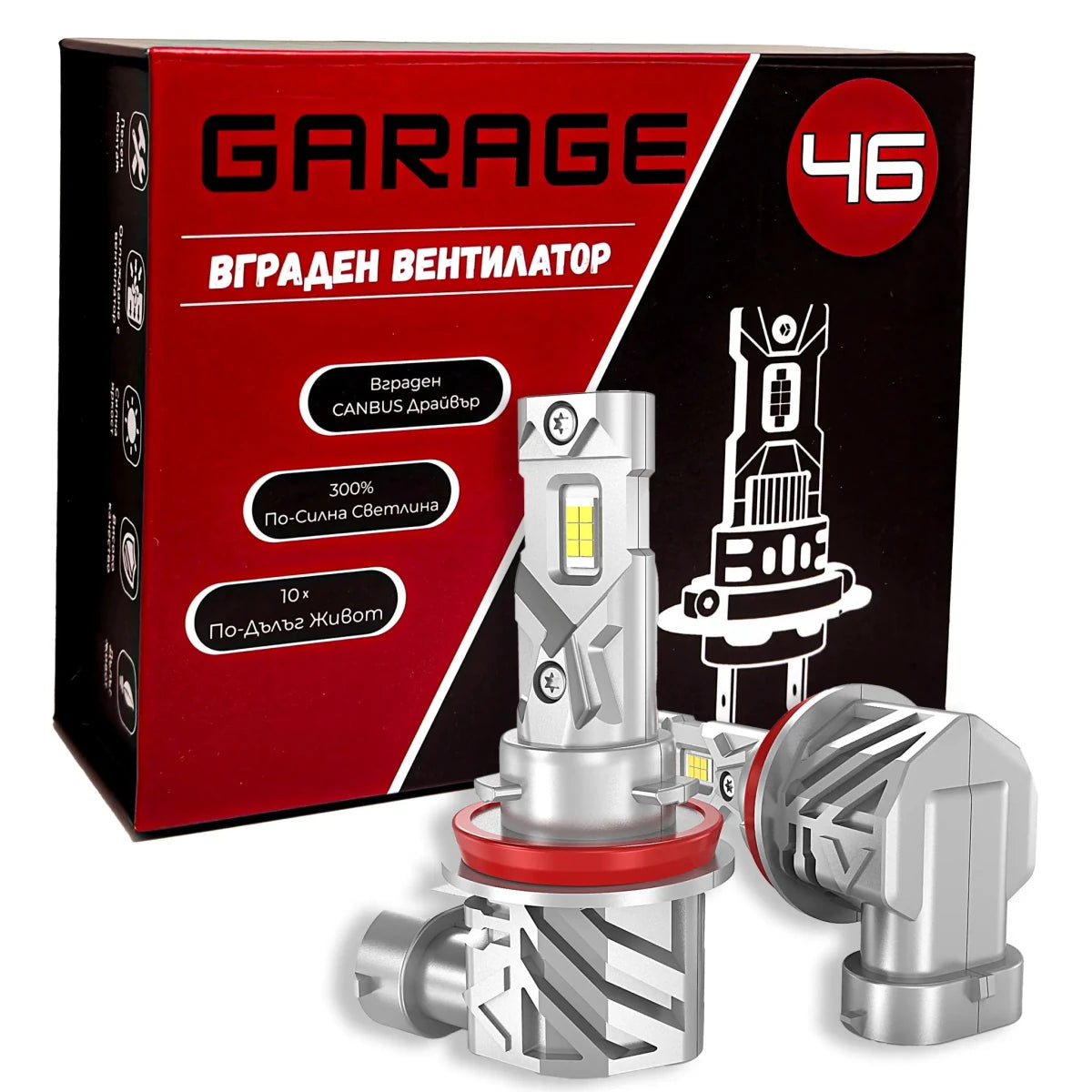 LED Крушки H11 Q1 - Garage46