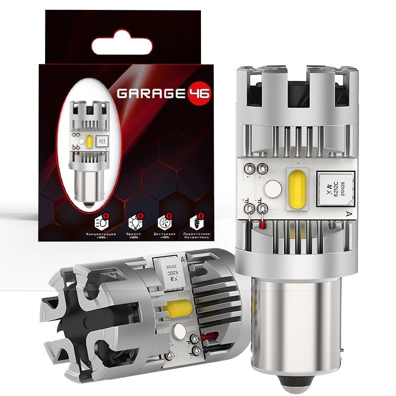 LED за дневни светлини - Т20 7440 W21W White S2 - Garage46