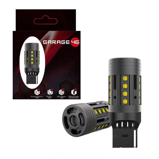 LED за светлина на задната скорост - Т20 7440 W21W White S3 - Garage46